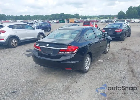 2013 Honda Civic Lx z USA, uszkodzony, nr VIN 2HGFB2F53DH301593